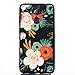Produktbild Chreey Hülle für Huawei Honor 6C Pro/Honor V9 Play, Schwarz Matt TPU Weiche Silikonhülle Ultra Dünn Stoßfest Anti-Kratz Handy Schutzhülle, Blühende Blumen