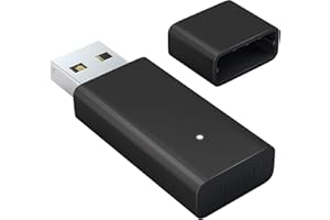 sevkumz Wireless Adapter für Xbox One Windows 10/11/8/8.1/7 USB Compatible with Xbox One,One S and Elite Series Controller
