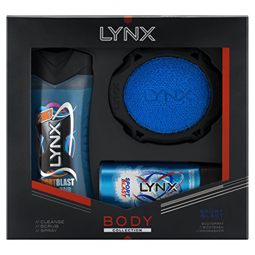 Lynx Sportblast Manwasher Gift Set