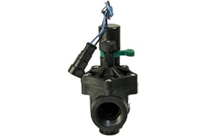 GNCGARDEN Elettrovalvola rain 150 3/4". 9 V. femmina con regolatore di portata. Elettrovalvola pressione fino a 12 bar | portata fino a 100 l/min | robusto e compatto