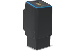 EKEY UNO 200122 Czytnik linii papilarnych z akumulatorem jako praktyczny dodatek dla Nuki Smart Lock, Czytnik linii papilarnych akumulatorowy dla wszystkich popularnych drzwi, czarny