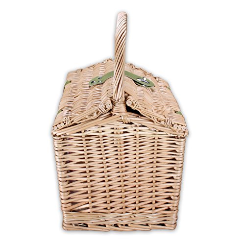 Picknickkorb XL 21teilig Modell „OutdoorChiefII®“ für 4 Personen mit Geschirr und Besteck - 3