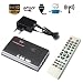 Produktbild Hanbaili (EU-Stecker) VGA DVB-T2 Fernsehkasten, HDMI HD 1080P VGA DVB-T2 Fernsehkasten VGA AV CVBS Tuner-Empfänger mit Fernbedienung