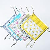 Babybetten Hänge-Windel-Beutel-Speicher-Beutel-Baby-Raum-Dekor Nacht Tasche Lagerung Kinderzimmer Windel Hängen Beutelorganisator – Gelb - 6