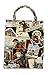 Produktbild QHS Praktische Neue Stofftasche (klein) Weihnachtliche Einkaufstasche (im Gobelin Stil) Weihnachtskarten Design