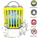 【IP66 Wasserdichtigkeit】- Ermöglicht es Ihnen, den Campingplatz Laterne leicht zu reinigen und sich keine Sorgen um den Wasserzufluss zu machen.