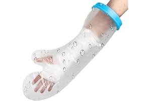PYEUIFT Armprotektor Abdeckung, Wasserdichter Gipsschutz, Gipsschutz Wasserdicht Arm, Wiederverwendbar Wasserdicht Für Hand Duschüberzug Arm Halten Sie Wunden Verbände Trocken