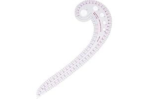 Fliyeong DIY Kleidung Schneiderei Herrscher Kunststoff Französisch Kurvenlineal Nähen Werkzeuge 1 STÜCKE