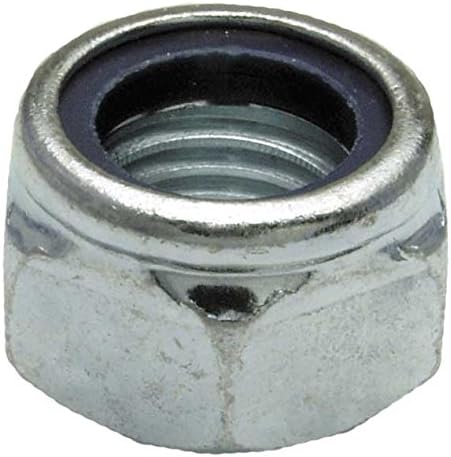 Allgrip N38M16Z M16 Nylon Insert Din 985 Type, Zinc Coated, Set of 100 Piece