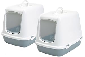 PETGARD 2er Sparpack Katzentoilette Haubentoilette Oscar