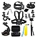 Produktbild EDOSE Essential Zubehör Bundle für APEMAN GoPro HERO 7 6 5 Black GoPro HERO Session SJ Cam Yi 4K Sport Kamera Action Kamera mit Schutzhülle