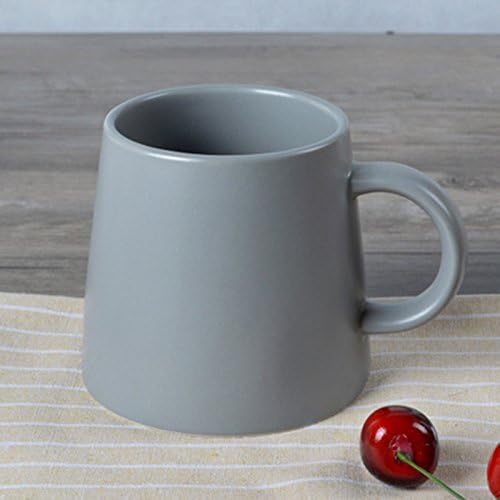 XCVS coffee cup ceramic glass frosted mug ya da capacity simple solid color,1