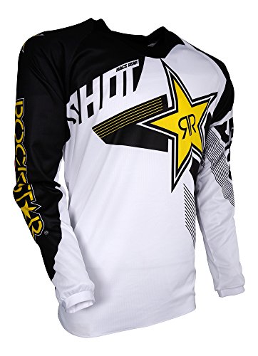 Shot Mx Adult Contact Motocross Off Road Bike Jersey Rockstar