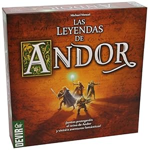 Devir – Las Leyendas de Andor, Juego de Mesa, Cooperativo con Amigos, 10 años (BGANDOR)
