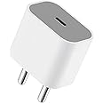 iPhone. Charger Adapter 20W Original Type C for iPhone 16/16 Plus/16 Pro/16 Pro Max, iPh 15/ iPh 14/IP 13/IP 12/IP 11 Series with PD 3.0 USB-C Fast Charging Adaptor by Greeva (GV-101)