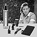 Nose Trimmer, [Newest Version] 4 in 1 Rechargeable Nose Ear Trimmer/Nose Hair Trimmer/Beard Trimmer/Sideburn Trimmer/Eyebrow Trimmer Stainless Steel&Water Resistant with Wet/Dry&Vacuum Cleaning System (Black)