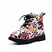 Produktbild MEIbax Mädchen Mode Floral Kinder Schuhe,Baby Martin Stiefel,Casual Kinder Stiefel,Mädchen Fashion Regenstiefel- Kinder Rutschfester Sohle