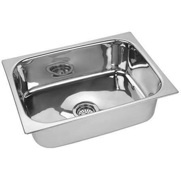 Elkay Dayton Edelstahl-Spüle – 68,6x55,9 Cm, Einzelbecken, 20 Gauge, Mit Schalldämpfenden Pads