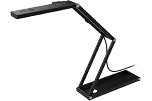 VIISAN, 13 MP, 4 K, doppia modalità USB portatile Documento Camera & Webcam con obiettivo AF, microfono integrato e LED, design multi-giunto, per insegnamento a distanza e apprendimento