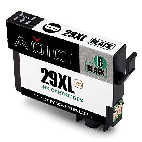 Aoioi Kompatibel Tintenpatronen Ersatz für Epson 29XL 29 (1 Schwarz, 1 Blau, 1 Rot und 1 Gelb) 4er-Pack für Epson XP-342 XP-332 XP-345 XP-442 XP-445 XP-432 XP-247 XP-335 XP-235 XP-245 XP-435 XP-330 XP-430 Patronen - 4
