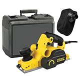 Cepillo eléctrico para madera de 750W de potencia con 2 cuchillas reversibles de carburo de tungsteno (TCT).