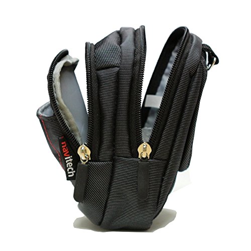 Navitech Schwarze Wasser wiederst  ndige Digital Kamera Tasche f  r das Sony DSC-HX90V   DSC-WX500   DSC-KW11   DSC-RX100 III