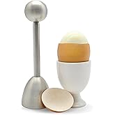 ICO Coupe Oeuf en Acier Inoxydable et Coupe Oeuf à la Coque, Toque Oeuf