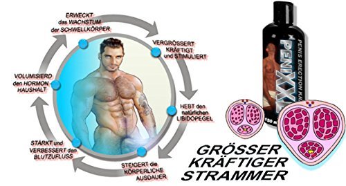 PENI-XXL ERECTION KRAFTGEL Penis-Verlängerung, -Vergrösserung, Penis Erektion 150 ml - 4