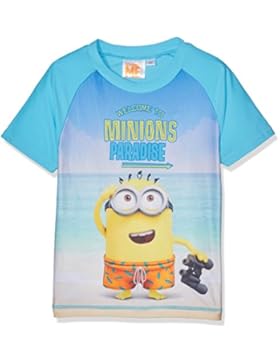 Minions Despicable Me Jungen Swim Shirt - blau
