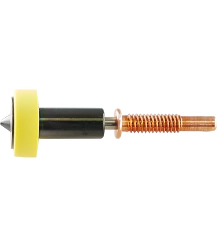 E3D RapidChange Revo 1.75mm – Messing Spuitmond 0.15mm – Gereedschapsloze Montage In 60 Seconden – Kleurgecodeerd En Voorgeïnstalleerd – Voor 3D-printers