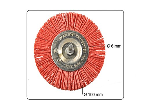 Scheibenbürste Nylon grob Durchmesser 100 mm - 2