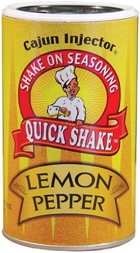 Cajun Injector 8 Ounce Lemon Pepper Shake Canister by Cajun Injector