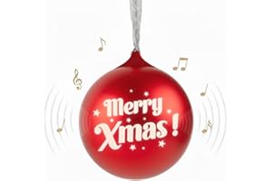 Bigben Altoparlante Bluetooth formato palla di Natale (rosso)