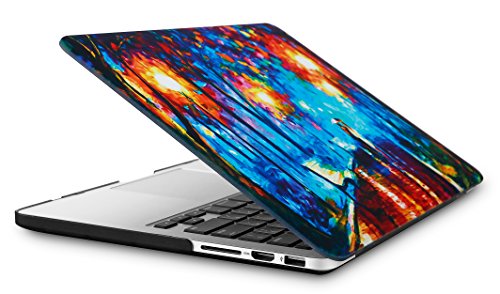 StarStruck MacBook Air 13 zoll Hülle | Schutzhülle Case Cover für Apple MacBook | Ölgemälde Kollektion (MacBook Air 13”, Regnerische Nacht) - 2