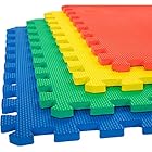 Ehomekart EVA Kid's Interlocking Play Mat - 16 mm Thickness - Set of 4 Tiles - 71 cm x 71 cm Each Tile