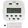 JVR 12V Timer Switch - Programmable, DC/AC/Solar Battery Powered | 12 Volt Timer Relay