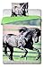 Produktbild Jerry Fabrics JF0048 Bettwäscheset Tblack Horse, Baumwolle,  140x200cm + 70x90cm