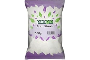 Puregro Corn starch | Premium Quality | Smooth and Fine Texture | Ideal for Cooking, Baking and Thickening | Corn starch Powder | Pack of 1 | Weight 500g