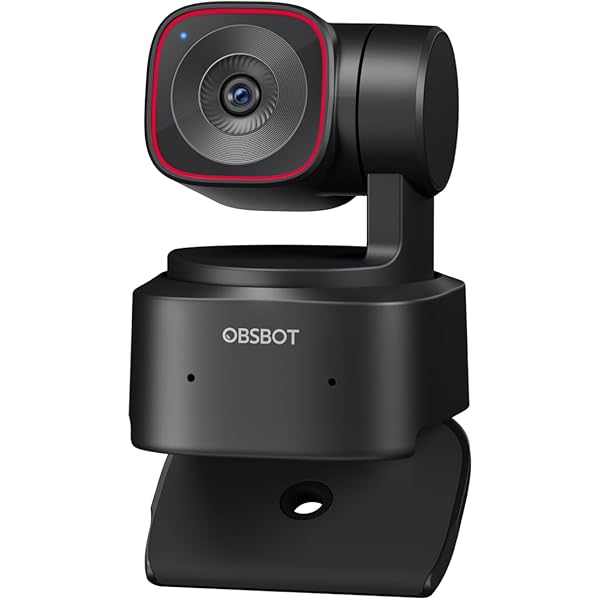 OBSBOT │ Tiny Webcam PTZ 4K │ Cadrage et autofocus alimentés par