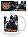 Produktbild 1art1 Set: Tom Clancy's The Division, Panorama Foto-Tasse Kaffeetasse (9x8 cm) Inklusive 1x Überraschungs-Sticker