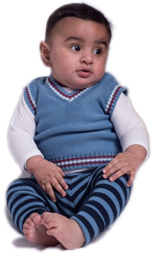 Viddia 100% Organic Cotton, Certified GOTS, Knitted Baby Tank Top 12-18 months