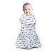 Clevamama 3-in-1 Swaddle Bag (3-6 Months, Blue)