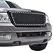 Produktbild e-autogrilles 04–08 Ford F150 Entwicklung All Black Edelstahl Drahtgitter verpackt Abdeckgitter (46–0207)