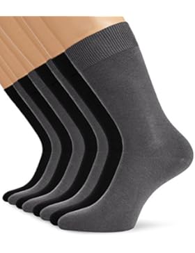 s.Oliver Herren 8er Pack Socken S20030 Gr. 43/46 (Herstellergröße: 43/46) Grau (grey 10)