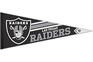 WinCraft NFL 14523115 Oakland Raiders - Banderín premium, 12 x 30 pulgadas