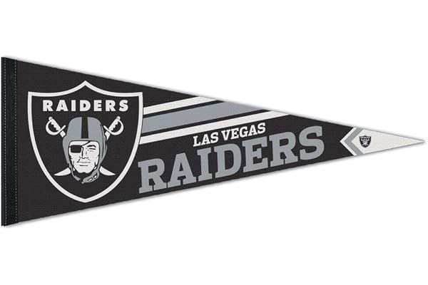 NFL 14523115 Oakland Raiders Premium vimpel, 30,5 x 76,2 cm