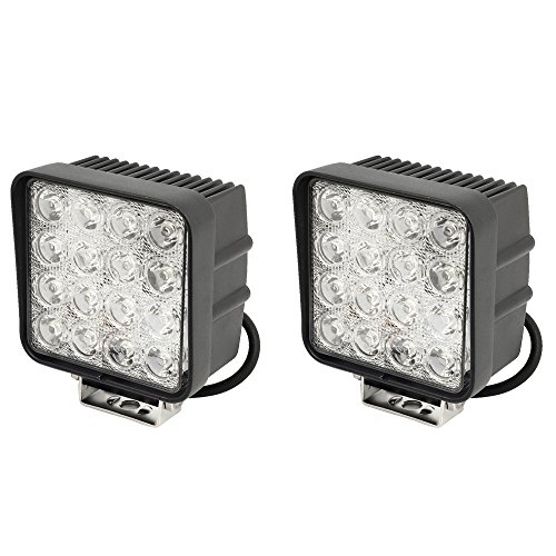 SLPRO® 2 X LED 48W Arbeitsscheinwerfer Arbeitsleuchte 3800lm 6000K 67IP Rückfahrscheinwerfer — Traktor — Bagger - 2