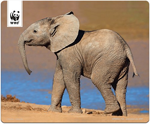Speedlink Terra WWF Mauspad Elefant (Sie unterstützen WWF Deutschland mit 50Cent pro gekauftem Exemplar, verschiedene Motive)