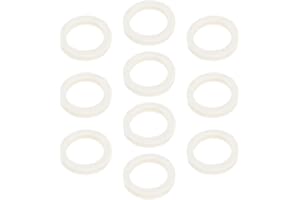 EMSea 10 Stück Filzscheiben Kompatibel mit Sage Kompatibel mit Breville Kaffeemühlen 27 Mm X 20 Mm X 5 Mm Filzring BES980BSS BES875UK BCG820BSSUK