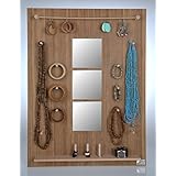 HappyBoard Schmuckbrett Schmuckaufbewahrung & Wanddekoration BAMBUS